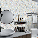 10pcs Ceramic Tile Stickers Set Decorative Wall Decals for Kitchen (TS265) A