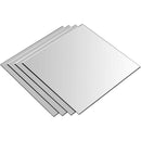 8pcs Removable Mirrors Wall Stickers Home Bedroom DIY Square Mirror Decals