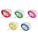 DIY Hand Made Fan Peach Shaped Bamboo Mosquito Repellent Summer Cool Air FaS Bj