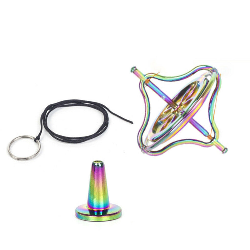 Colorful Creative Scientific Educational Alloy Fingertip Precision Gyroscope