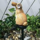 Solar Garden Cute Rabbit Shape Lawn Lamp Outdoor LED Light Sculp N7C9 2019 H1Q4