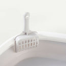 Pet Cat Toilets Litter Box Durable Cats Bedpans Cat Training Kit Litter Bed