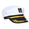 Skipper Ship Sailor Navy Yacht Military Captain Nautical Hat Cap Costume  LJ