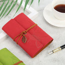 Retro Notebooks String Loose-leaf Sketchbook Students Stationery (Red)