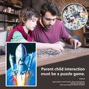 1000pcs DIY Space Rocket Puzzle Educational Learning Assembling Jigsaw Toys