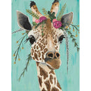 5D DIY Full Round Drill Diamond Painting Giraffe Animal Cross Stitch (1007)