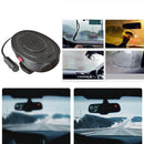 Fog Removal Car Air Heater Demister 12V Hot Warm Fan Defroster (Black)