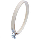 Embroidery Circle Set Hoops Cross Hoop Ring Wooden Round Adjustable Bamboo  G6I1