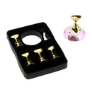 15pcs Nail Tip Holder Stand & Display Base for Practice DIY Nail Arts Modern