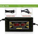 12V 6A Smart Lead-acid Battery Charger For Car Motorcycle 110V-240 W0I7 Hot B0X6