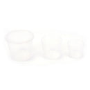Small Plastic Glue Mixing Cup Bait Mix Measuring Cups Kit  for Carp Fishing 3C