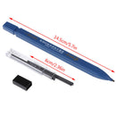 2B Lead Holder Exam Mechanical Pencil With 6X Lead Refill Set Student Supplies U