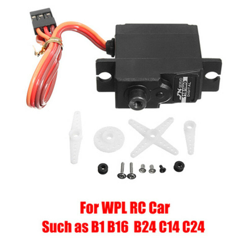 Upgrade Digital Servo Metal Steering Gear For WPL 1/16 RC Car B14 B16 B24 C14