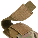 2 Pieces Molle Single Magazine Flashlight Utility Pouch Belt Holster Holder