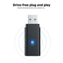 Wireless Bluetooth 5.0 Audio Receiver Transmitter 3.5mm Jack USB Music Adapter