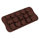 Silicone Chocolate Mold baking Tools Jelly and Candy Mold Fruit Kitchen Gadget@
