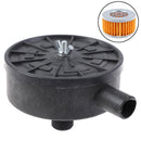 Air Filter Silencer Air Compressor 20mm Male Thread Canister Filter SilencerBX
