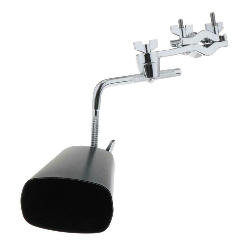 6" Metal Cow Bell Noise Maker Percussion Musical Instrument Mountable for Drum