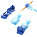 15Sets cable connectors terminals crimp quick splice 0.5mm-6mm kit tool set JR