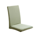 Removable Elastic Slipcovers Short Dining Room Chair Seat Cover Olive Green