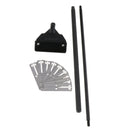 58CM Stainless Steel Fish Tank Aquarium Algae Cleaning Scraper Glass Cleaner