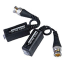 1 Pair CCTV Via Twisted Pairs Passive Transceiver CAT5 BNC Video Balun