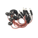 10Pcs Experimental 9V Battery Snap Power Cable to DC Clip Male Line  Z