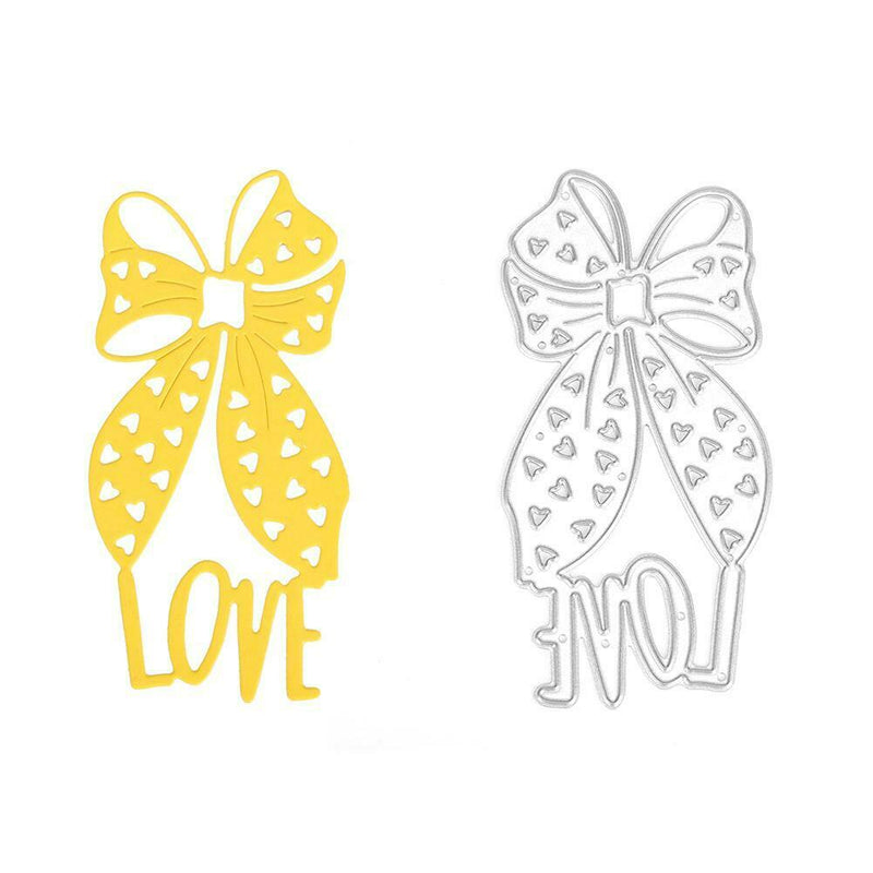 Metal Cutting Dies DIY Scrapbooking Album Paper Cards Craft (Bow MS-1024)