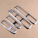 Chrome Door Window Lift Switch Button Cover Trim fit for Peugeot 3008 2009-2015