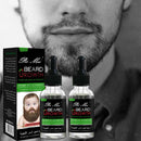 2pcs Mustache Beard Growth Oil Eyebrows Facial Hair Growth Treatments 30ml