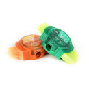 Watches Sliced Pencil Sharpener With Erasers Brush for Office School Supplie  ME