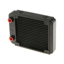 18 Pipe 120mm Radiator Aluminum G1/4inch Threaded for Laptop PC Liquid Cooling