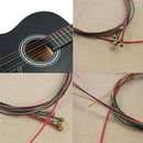 Acoustic Guitar Strings Guitar Strings One Set 6Pcs Rainbow Colorful Color â„–[