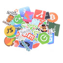 50Pcs Internet Java JS Programming Language Doodle Stickers For Laptop Car BX