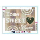 Home Sweet Home 5D DIY Full Drill Diamond Painting Craft Cross Stitch(A)