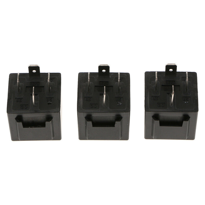 Lot 3Pcs Waterproof Car Truck Auto Relays 12V 40A 4Pin SPST Car Control Device 4