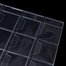 10 Pages 30 Pockets Plastic Coin Holders Storage Collection Money Album LJU