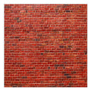 Brick Wall Backdrop Party Accessory (1 count) (1/Pkg)