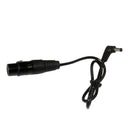 90 Degree Right Angle DC to 4pin XLR Adapter Converter Adaptor Power Cable Cord