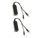 2x IEEE802.3af PoE Splitter With 12V Output Power Over Ethernet for Office