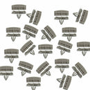 20 For Chrysler Fender Flare Moulding Clips For Jeep Liberty Wrangler 55157055AA