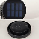 Flower Hollow Solar LED Lamp Portable Light Iron Landscape Courtyard Decor