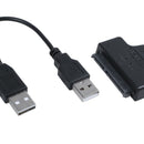 USB2.0 To SATA Adapter Cable 48cm For 2.5 inch External SSD HDD O9U6