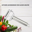 Stainless Steel Peeler Vegetable Cucumber Planing Grater Kitchen Accessory