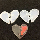 1PC Love locks for lovers Pendant liquid silicone mold DIY jewelry mold for I2N6