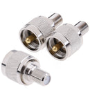 1x F Female to UHF Male Jack RF connector converter adapter BX FT
