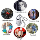 4X(Emergency Personal Alarm, Security Alarm Key Chain With Led Flashlight -L4O2)