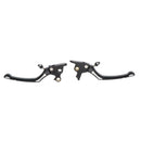 1 Set Dirt Bike Clutch Brake Lever Black for 08-13FLHT FLHX FLTR 08-16FLHR
