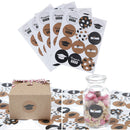 60pcs Graduation Sealing Stickers Paper Labels for DIY Gifts Packaging Decor OZ