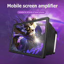 F2 8.5 inch Mobile Phone Screen Amplifier Magnifying Glass Foldable Phone Holder